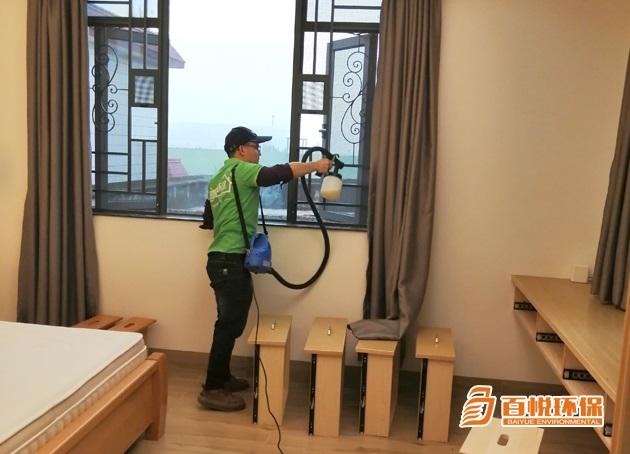 佛山新房室內除甲醛機構百悅環?？焖偃コ卵b修的甲醛